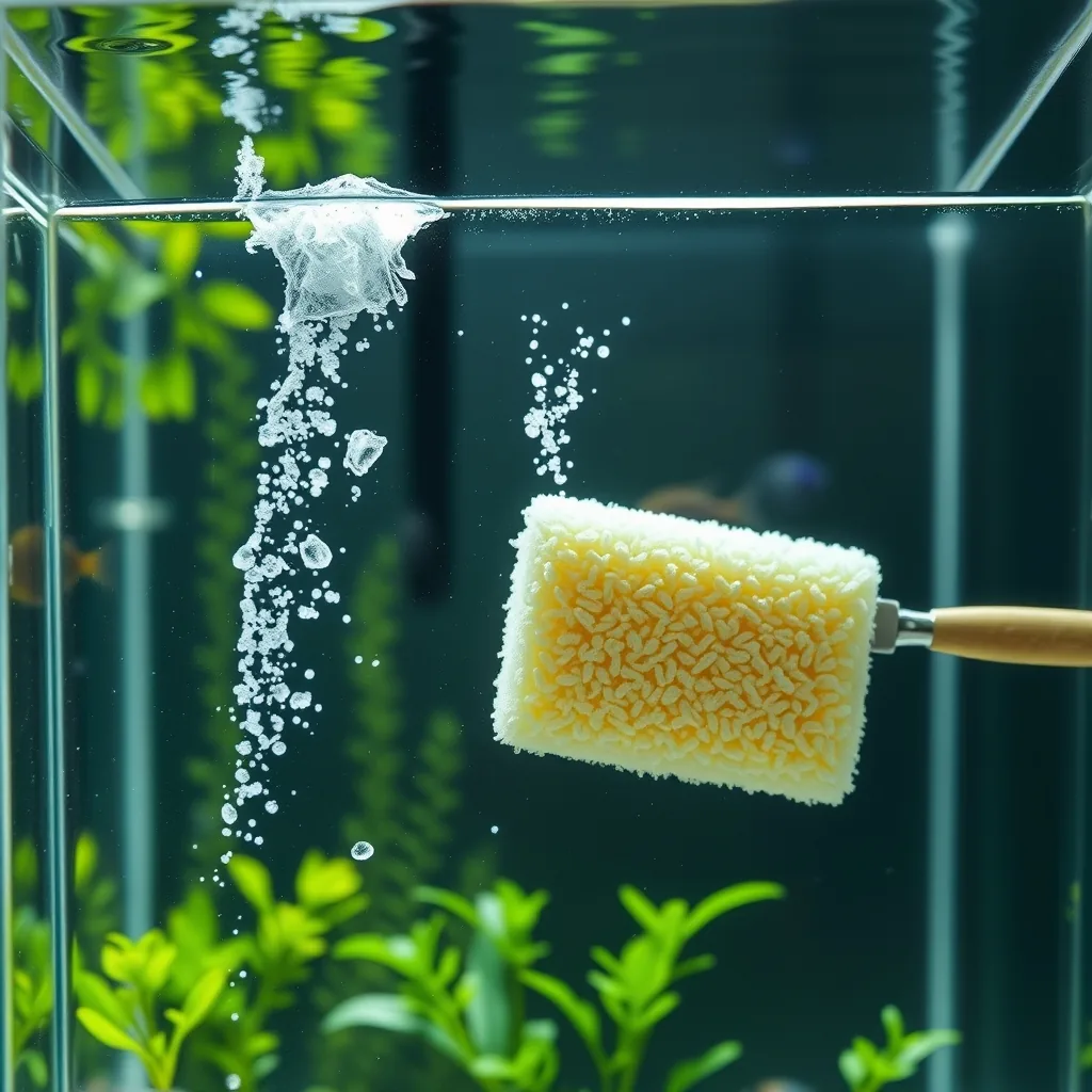 Как отмыть аквариум от известкового налёта: способы, средства и что не делать